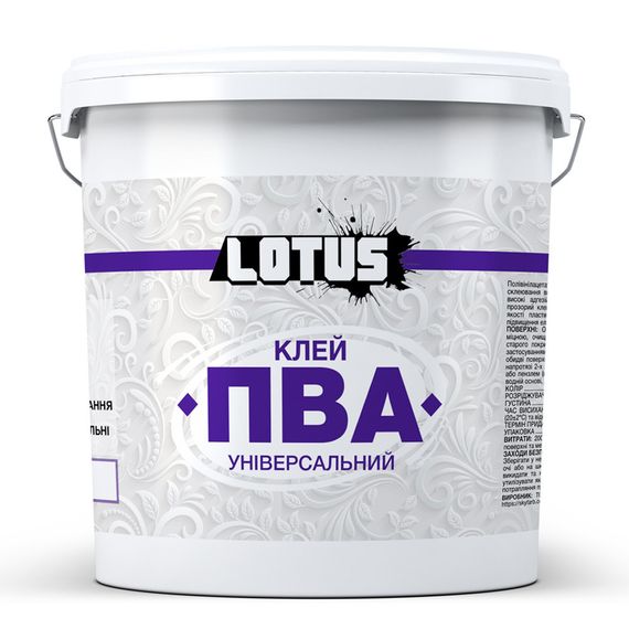 Клей ПВА універсальний LOTUS 3 кг