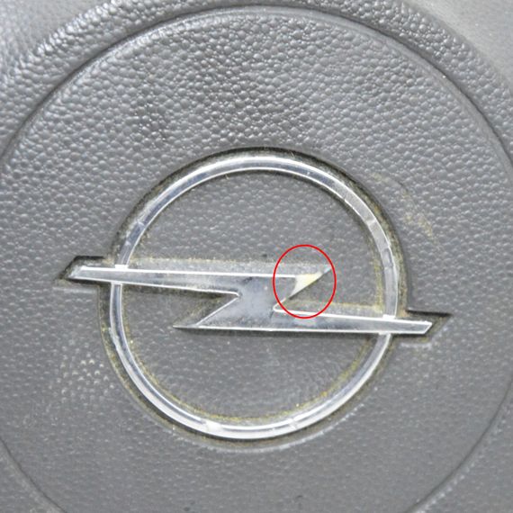 Подушка безпеки руля керма Opel Astra H Zafira B AirBag Опель Астра Зафіра 13111344 | Зображення 1