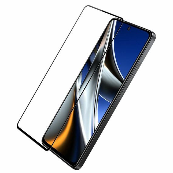 Захисне скло 2.5D на весь екран для Poco X4 Pro 5G | Зображення 2