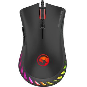 Мышка Marvo G985 RGB-LED USB Black (G985)
