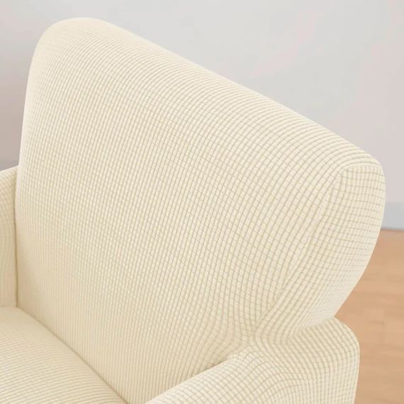 Чехол на кресло универсальный Love You Corn Fleece 82183 айвори | Зображення 4