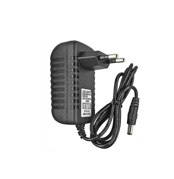 Блок питания 220 В - 9 В (2 А). Штекер 5,5 х 2,5 мм.