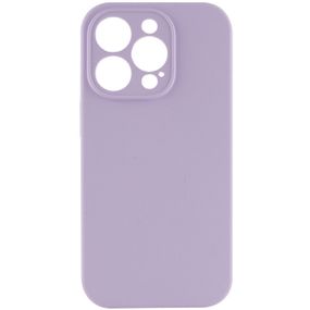 Чехол Silicone Case Full Camera Protective (AA) NO LOGO для Apple iPhone 13 Pro Max (6.7") Сиреневый / Lilac