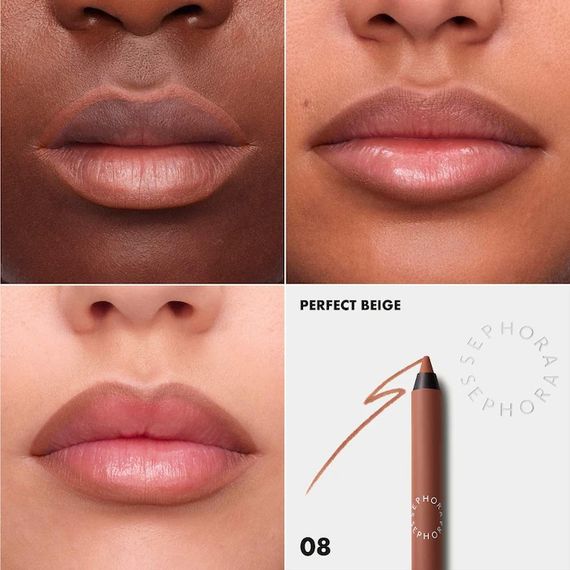 Карандаш для губ Sephora Colorful 8H Transfer-proof lip liner - 08 Perfect Beige (1.2 g) | Зображення 1
