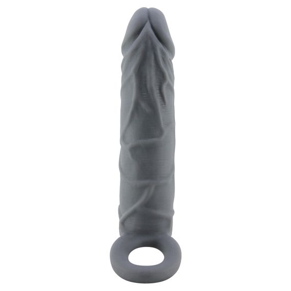 Насадка на пеніс PRETTY LOVE Realistic Penis Sleeve, TPR Sex Aura | Зображення 5