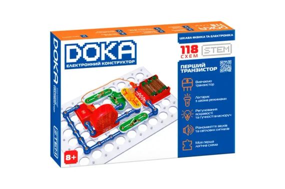 Конструктор 70820 Znatok, Doka 118 схем (6925108708204)