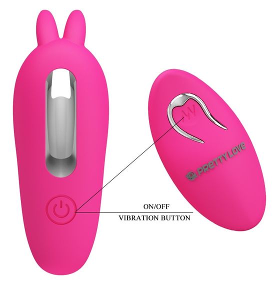 Мультифункціональний вібростимулятор на пульті управління Pretty Love Josephine Magenta, BI-014843W-1 Sex Aura | Зображення 6