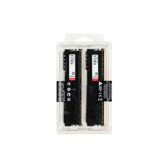 Модуль пам&#039;яті для комп&#039;ютера DDR4 32GB (2x16GB) 3600 MHz Fury Beast Black Kingston Fury (ex.HyperX) (KF436C18BBK2/32) | Зображення 5