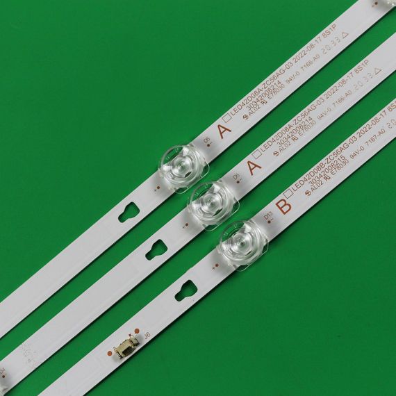 LED підсвітка TV 42-43" LED42D08A-ZC56AG-03 LED42D08B-ZC56AG-03 30342008214/5 LED42D08A-ZC23AG-04 3шт. | Зображення 2