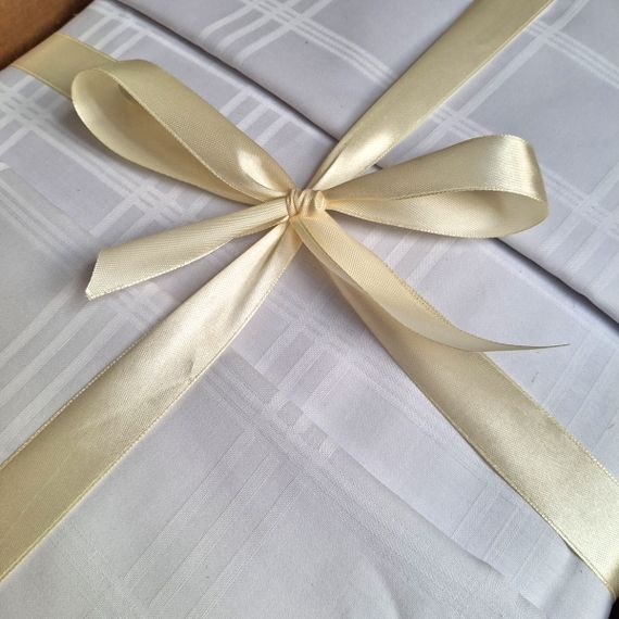 Комплект постільної білизни SoundSleep Jacquard Sofino White сатин-жаккард Двоспальний Євро 200х220 см білий (2800004890465) | Зображення 3