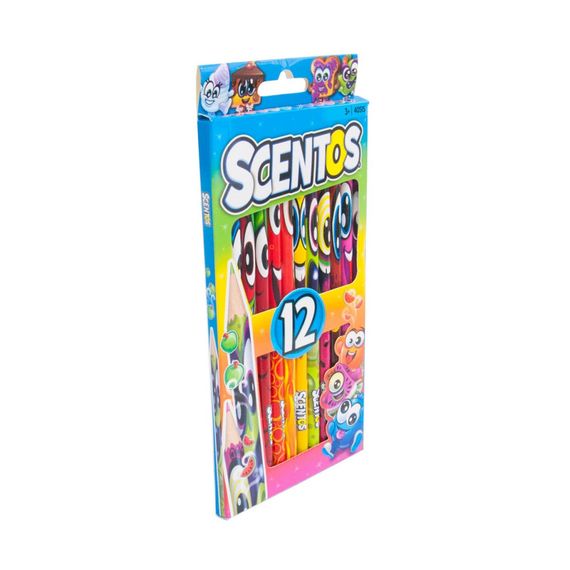 Детский набор ароматных карандашей "Фантазия" Scentos 40515, 12 цветов | Зображення 2