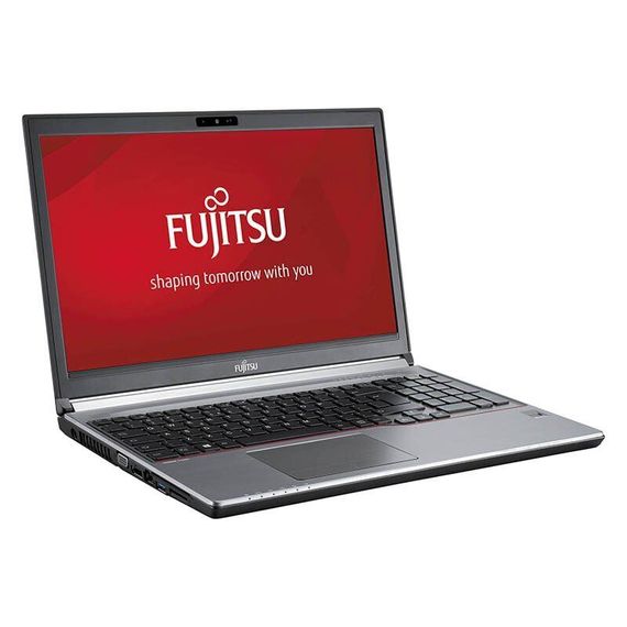 Ультрабук Fujitsu LifeBook E756 / 15.6" (1366x768) TN / Intel Core i5-6200U (2 (4) ядра по 2.3 - 2.8 GHz) / 8 GB DDR4 / 240 GB SSD / Intel HD Graphics 520 / WebCam б/в | Зображення 1