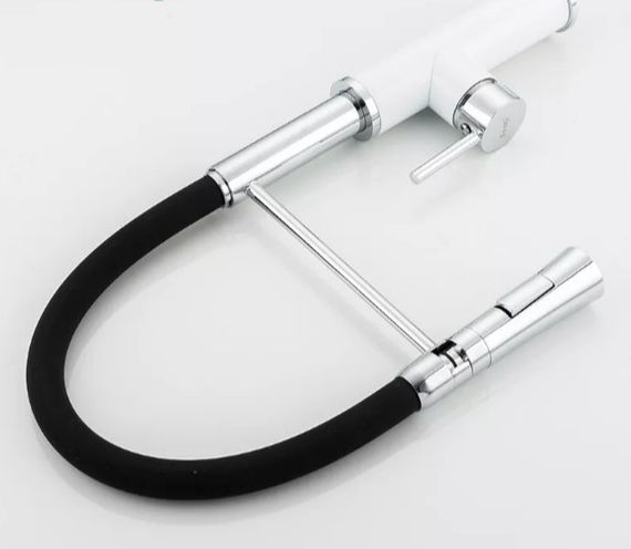 Змішувач для кухні Frap з гнучким виливом F4452-8 | Зображення 1