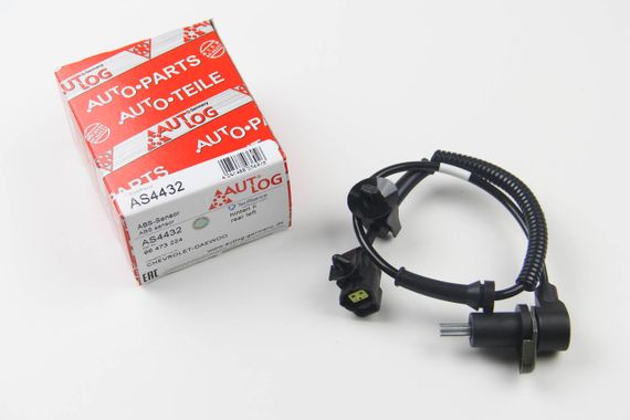 Датчик ABS Daewoo KALOS/Chevrolet AVEO 02- задній Л, AUTLOG (AS4432)