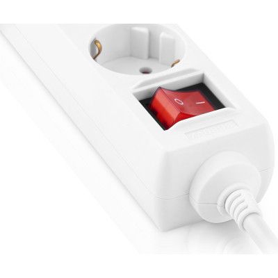 Сетевой фильтр питания REAL-EL RS-6 Protect M 3m, white (EL122300033) | Зображення 4