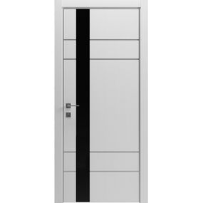 Двері міжкімнатні Rodos MODERN Flat 5 каштан білий