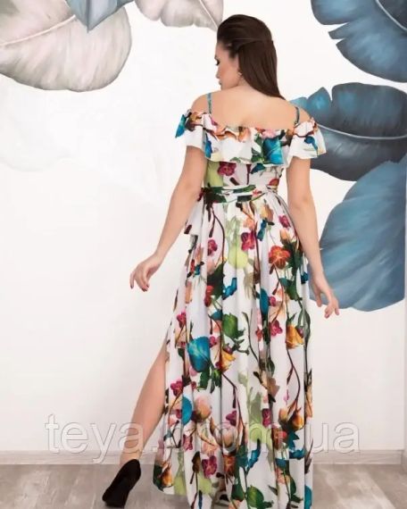 Платье для женщин цвет мультиколор размер S FI_000611 | Зображення 2