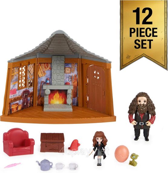 Ігровий набір Хатина Геґріда Wizarding World Harry Potter з фігурками й аксесуарами | Зображення 3