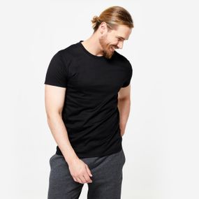 Футболка чоловіча 100 Sportee чорна - M