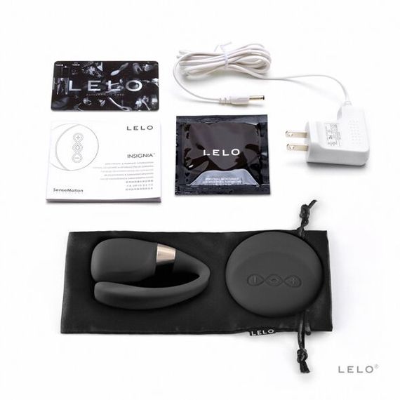 Вібратор для пар LELO Tiani 3 Black, 2 мотори, пульт ДК | Зображення 1