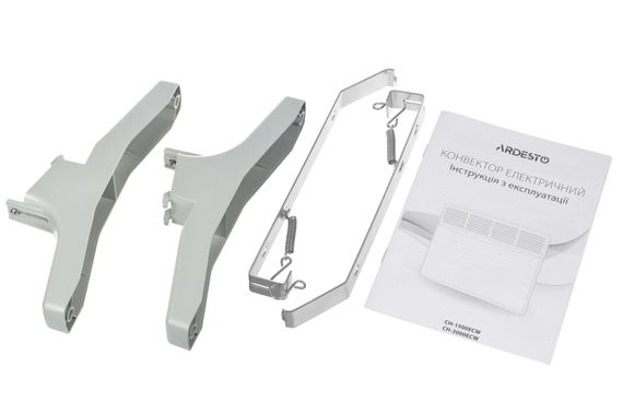 Конвектор ARDESTO 1500 Вт підлоговий/настінний, площа обігріву 15 кв.м., Білий (CH-1500ECW) | Зображення 1