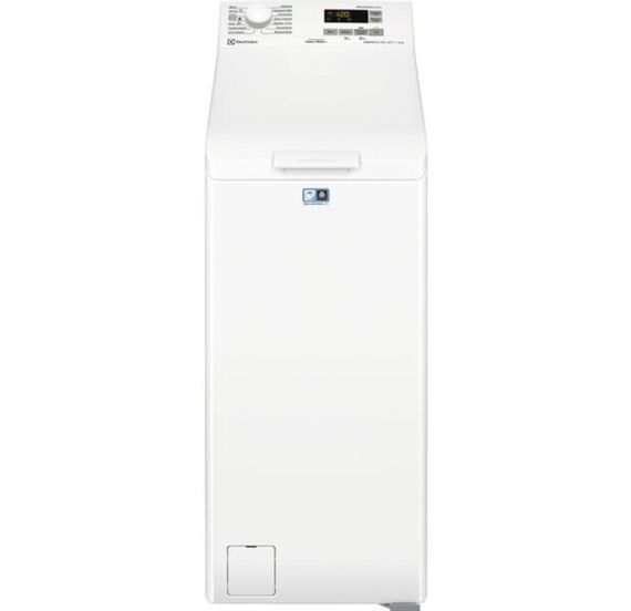 Стиральная машина Electrolux вертикальная, 6кг, 1000, A+++, 60см, дисплей, белый (EW6T5061FU)