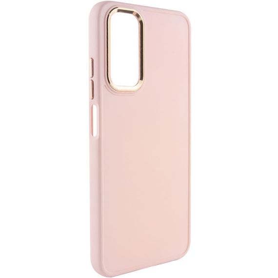 TPU чохол Bonbon Metal Style для Samsung Galaxy A14 4G/5G Силікон, Білий / White Силікон, Рожевий/Light pink