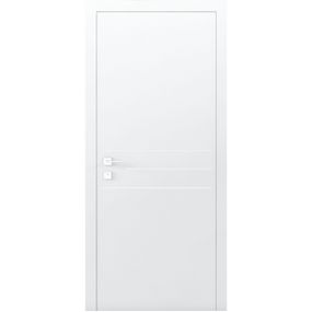 Двери міжкімнатні Rodos CORTES PRIMA 1G + молдинг, PRIMA 3G + молдинг RAL 9010