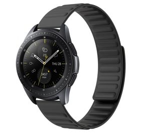 Силіконовий магнітний ремінець Primolux Magnet для годинника Samsung Galaxy Watch 42 mm SM-R810 - Black