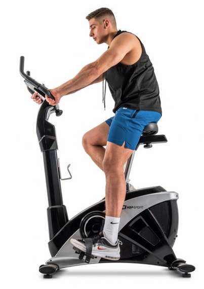 Велотренажер Hop-Sport HS-090H Apollo'21 сріблястий iConsole+ | Зображення 1
