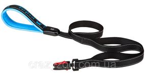 Поводок для собак Ferplast Sport Dog Matic G20/120 нейлоновый синий 2х120 cм 78004325