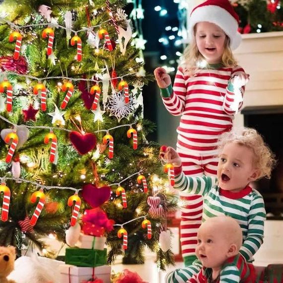 Гірлянда Льодяники 3м від usb 2м Теплий білий