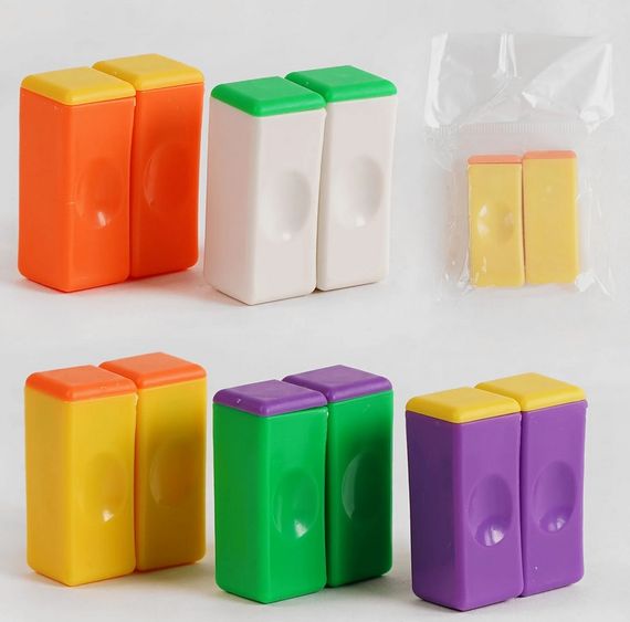 Гра-антистрес магнітна С 53361 "Брік тік", іграшка-фіджет, 1штука, в пакеті (6900067533616) Зелений | Зображення 1
