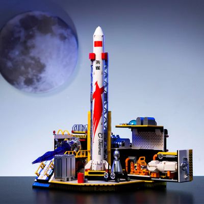 Конструктор Pantasy Joyside Series LANDSPACE - Лабораторія космічної ракети мрії без фігурок (11023) | Зображення 2