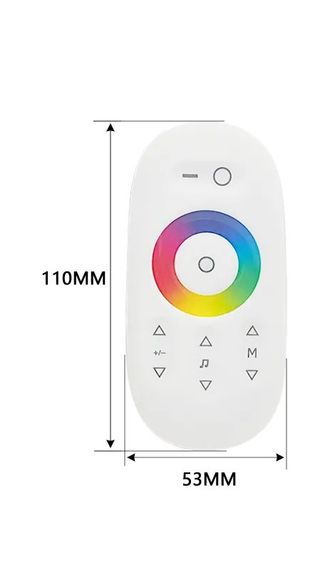 Пульт управління PROLUM RGB; Wi-Fi; TUYA; 18A; Білий; Series: HomeLink | Зображення 1