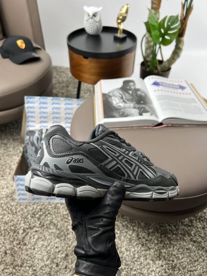 Мужские кроссовки  ASICS Gel-NYC Grey весна / осень A3488 | Зображення 4