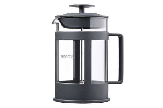Френч-пресс Ardesto Fresh, 800 мл, серый, пластик, стекло (AR1008GF)