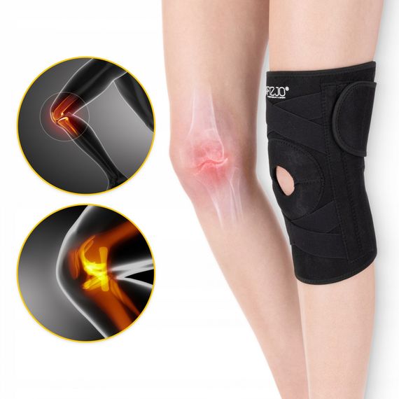 Фіксатор (бандаж) для коліна 4FIZJO універсальний, подовжений 1 шт 4FJ0634 (P-5905973400497) | Зображення 6