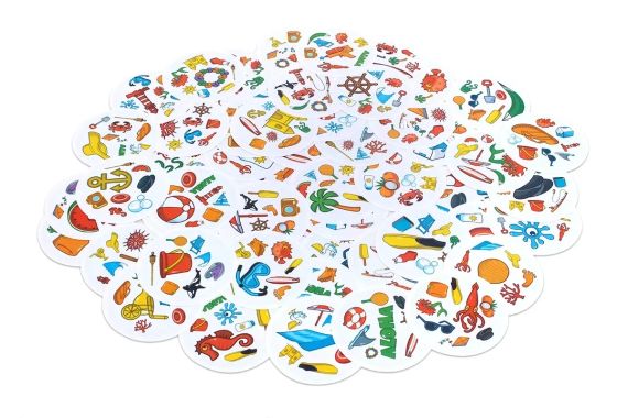 Настольная игра Dobble. На пляже (Доббл/ Spot It! Waterproof) (водонепроницаемая) | Зображення 4