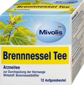 Чай із кропиви Mivolis Brennnessel Tee – натуральний засіб для очищення нирок та підтримки сечовидільної системи