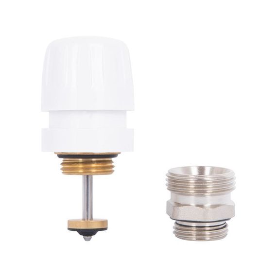 Кран термостатичний для колектора латунного Thermo Alliance Standart 1/2"х3/4" SF012 | Зображення 1