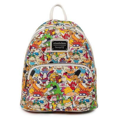 Рюкзак шкільний Loungefly Nickelodeon - Nick Rewind Gang AOP Mini Backpack (NICBK0023) | Зображення 3