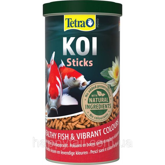 Корм Tetra Pond KOI Sticks 1 л — Палички для професійного годування коропів кої | Зображення 3