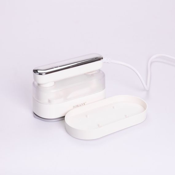 Дорожня праска з парогенератором Sokany 1200 Вт Білий SK-11045 | Зображення 1