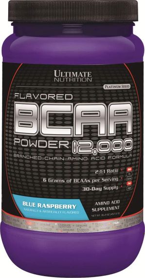 Амінокислоти Ultimate nutrition BCAA 12,000 457 г, Blueraspberry | Зображення 1