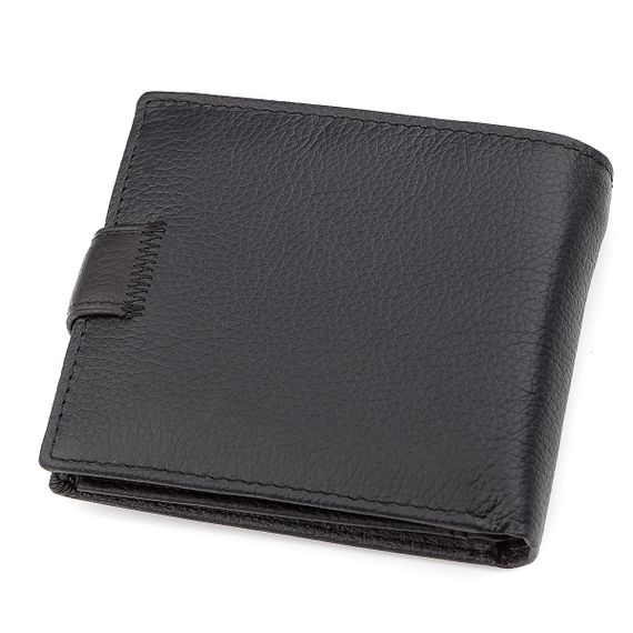 Мужской кошелек ST Leather 18339 (ST138) очень стильный Черный | Зображення 1