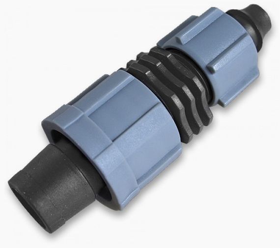 Старт-конектор Bradas крапельна стрічка / з'єднувач з гайкою для трубки 25 шт