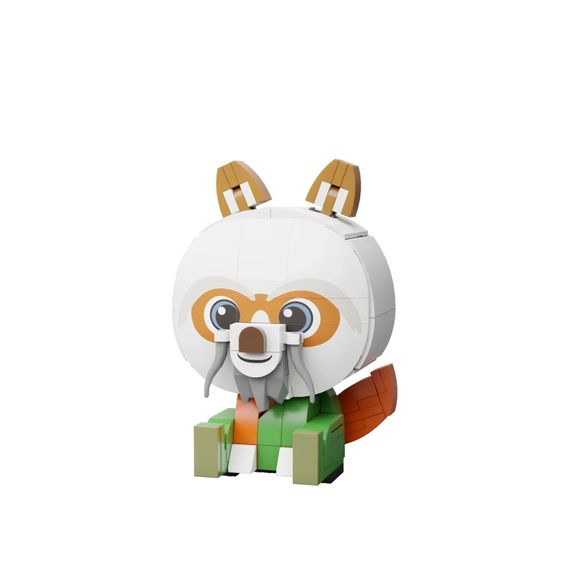 Конструктор Pantasy Kung Fu Panda Серія Сидячий малюк - Шифу (99126) | Зображення 1