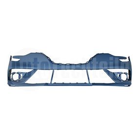 Бампер передний Renault Megane 15- (под покраску), AutoTechteile, 505 1269, 5510-00-6044900Q