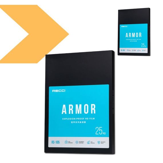 Гідрогелева плівка для планшетів Recci Tablet HD 3A RS-105, 25 шт, глянець (24043-01_3966) | Зображення 1